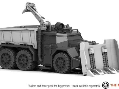 Ironblood - Juggertruck Utility pack 3D print model