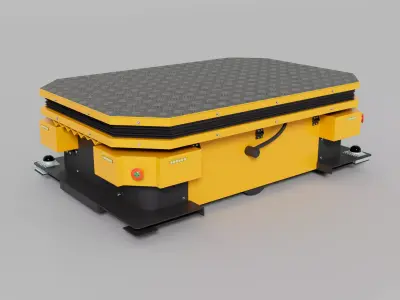 Package Lifter Machine - Material Lifting Equipment Low-poly 3D model
