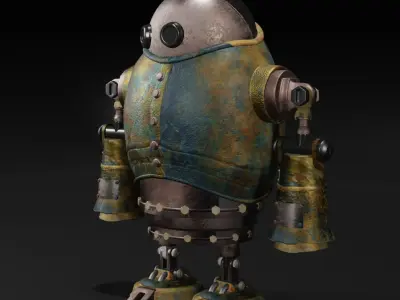 Robot  Free 3D model