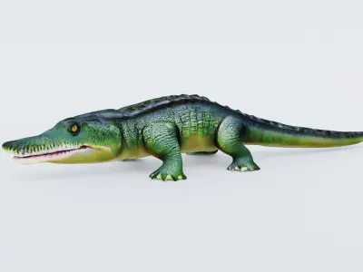 Alligator Free 3D model