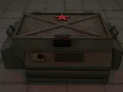 Dasvidania tovarich Low-poly 3D model
