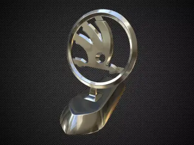 skoda logo 3D model from CGTrader