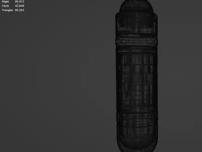 3D MODEL CapSule Bomb 1 3D model