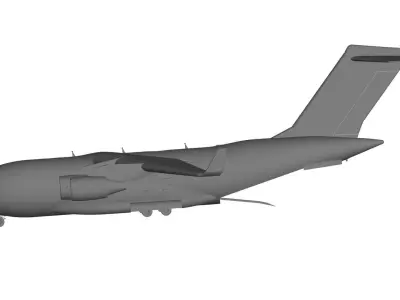 Boeing C-17 Globemaster III 3D model buy