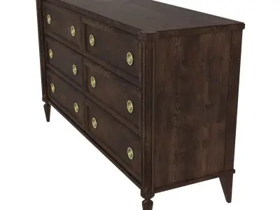 Baker DRESSER MILLING ROAD ORIGINALS 3D model