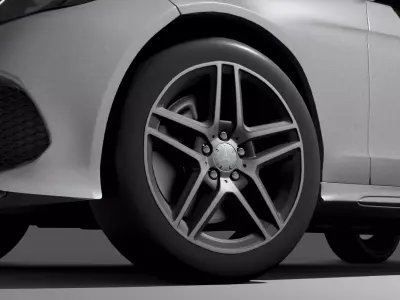 Mercedes-Benz E-Class W212 Facelift 2013 3D model