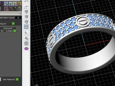 RING car size  5 dot 5 3D print model