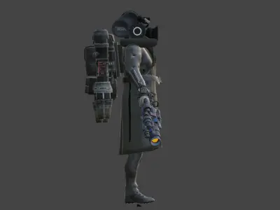 reinforcment large cameraman 3D model