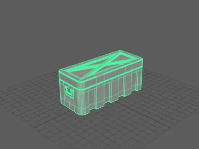 Boxing storage box Free 3D model