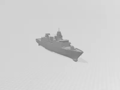 Koninklijke Marine De Zeven class 3D print model