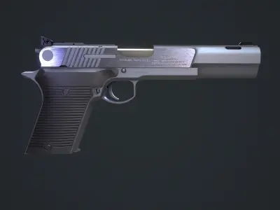 AMT V AutoMag Low-poly 3D model