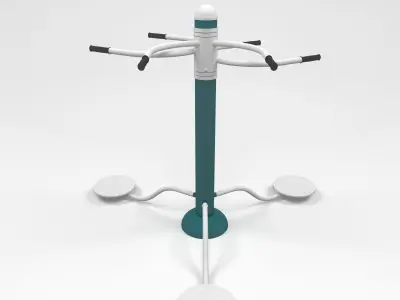Gym Outdoor 6 3D model