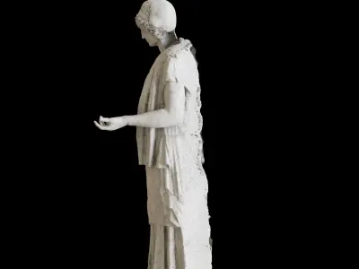 Statue of Hestia 3D model