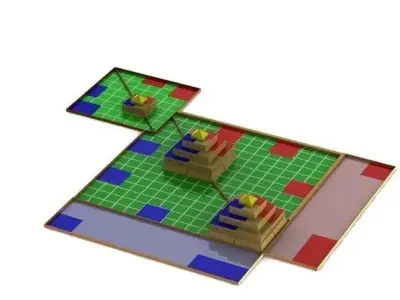 ROBOCON 2010 Gamefield Free 3D model