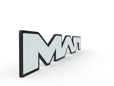 ram new logo 3D model