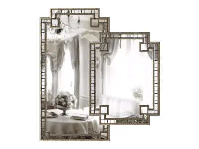 JOHN-RICHARD COLLECTION Mosaic Mirror 3D model