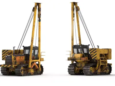 Tractor Dirt  3D model