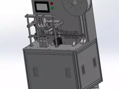 External Nose Bridge Ultrasonic Welding Machine 3D model
