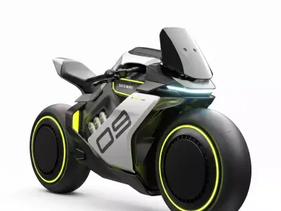 Segway Apex H2 Concept Free low-poly 3D model