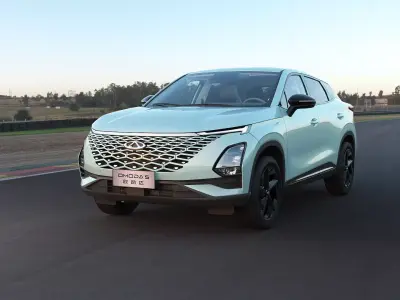 2023 CHERY OMODA 5 with lowpoly interior Low-poly 3D model