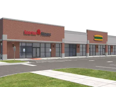 Retail-192 Retail Store 3D model