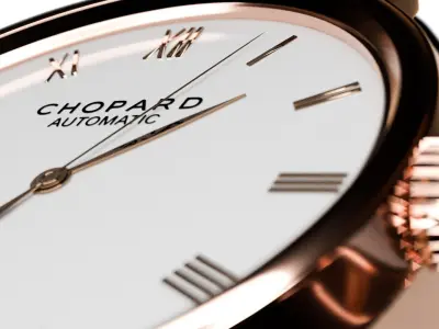 CHOPARD CLASSIC 40MM AUTOMATIC WATCH  3D model