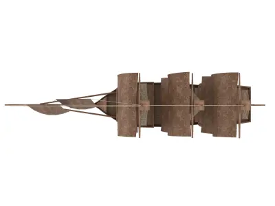 SHIP MODEL 3D model