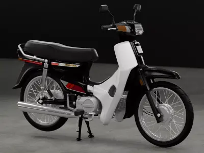 1988 - Honda Astrea Prima or Honda Dream EX5 3D model