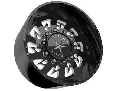 AMERICAN FORCE 6G14 SIDEWAYS SD WHEEL 3D print model