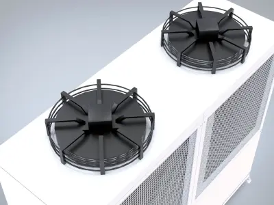  Unit Compressor Condensing 3D model