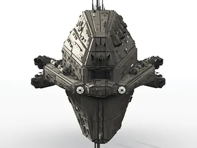 CDF Tempest Destroyer 3D model