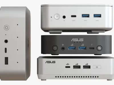 4 Mini PC Collection 2 3D model