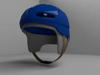 Helmet hockey 3D model