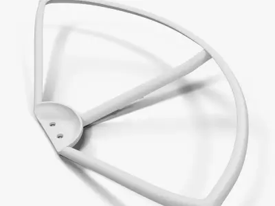 DJI Phantom Propeller Guard Low-poly 3D model