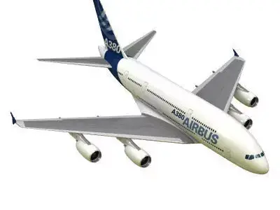 A380 Airplane 3D model purchase