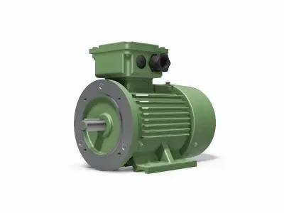 80 B34b Top IEC electric motor - 3D CAD model 3D model