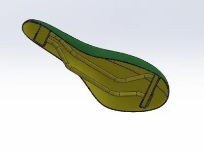 bike seat 3D model