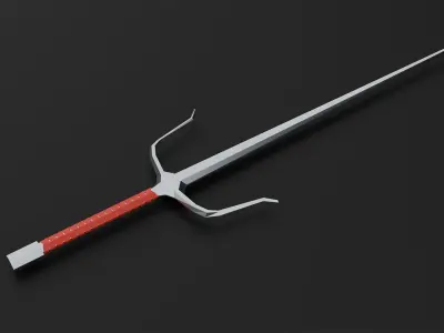 Weapon Pack Low Poly Free 3D model
