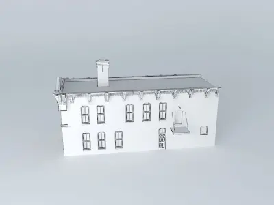 Stn 1  Minneapolis Former Fire Station 1  built in 1879 Free 3D model