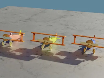 Airplanes 3D 3D model