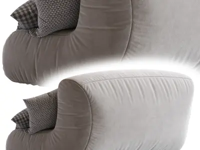 Bean Bag Sofa N11 3D model