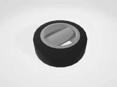 Wheel02 Free 3D model