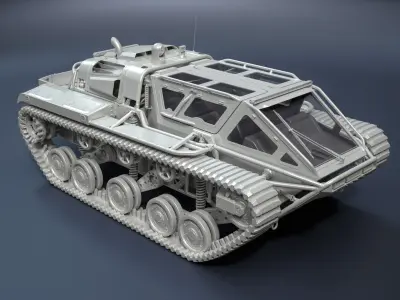 Ripsaw EV3-F4 High-Poly 3D model