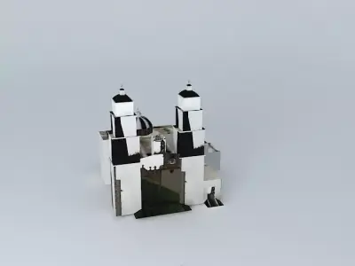 church 3D model buy