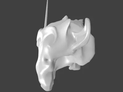 evil money  Low-poly 3D model
