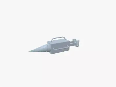 Drilling machine Low-poly 3D model buy