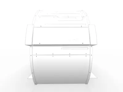 Disinfection Tunnel 1 3D model