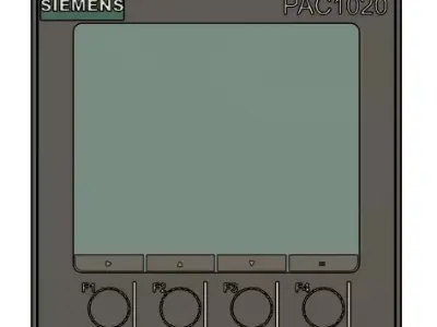Siemens PAC1020  3D model