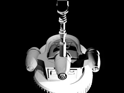 Speeder Bumper Car 3D print model