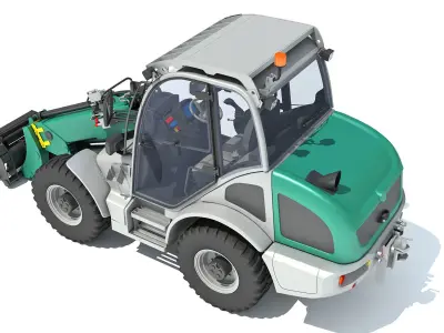 Wheel Loader 3D model